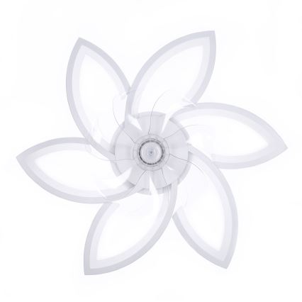 Brilagi - LED dimbare plafondlamp met ventilator LED/50W/230V 3000-6500K wit + afstandsbediening