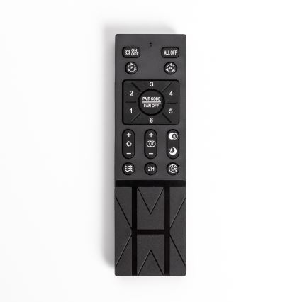 Brilagi - LED dimbare plafondventilator AURA LED/38W/230V 3000-6000K wit + afstandsbediening
