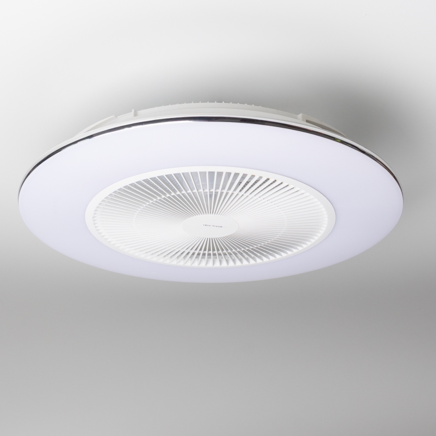 Brilagi - LED dimbare plafondventilator AURA LED/38W/230V 3000-6000K wit + afstandsbediening