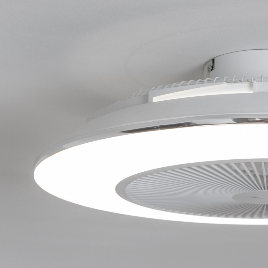 Brilagi - LED dimbare plafondventilator AURA LED/38W/230V 3000-6000K wit + afstandsbediening