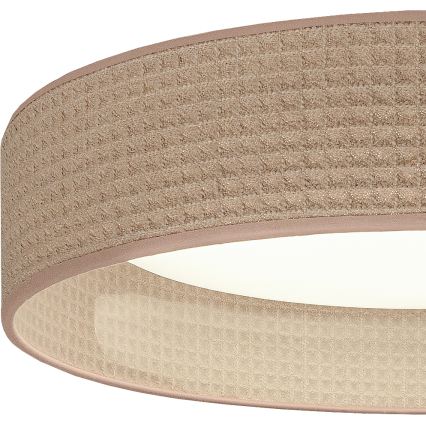 Brilagi - LED-dimbare plafondlamp VELVET SMART VARI LED/24W/230V 3000-6500K Ø 45 cm beige + afstandsbediening