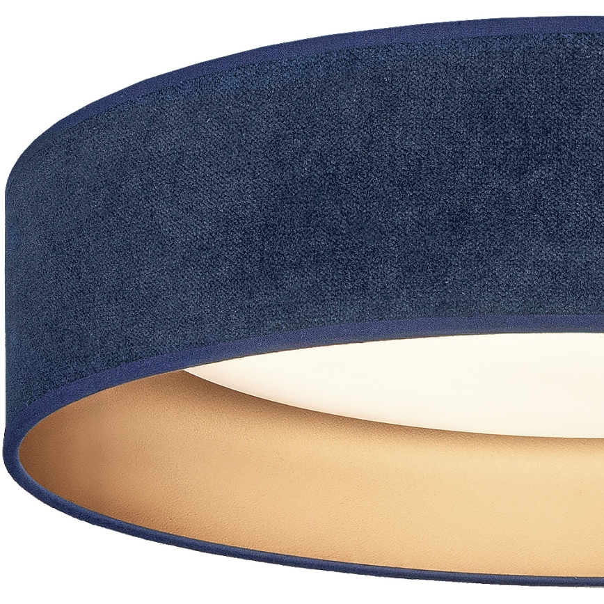 Brilagi - LED-dimbare plafondlamp VELVET SMARTIX LED/36W/230V 3000-6000K Ø 55 cm blauw/goud Wi-Fi Tuya Beacon + afstandsbediening