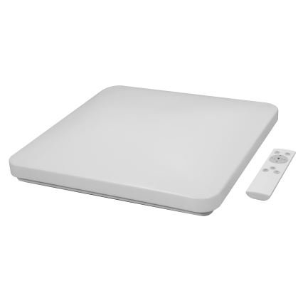 Brilagi - Dimbare LED-plafondlamp VELVET SQUARE SMART LED/36W/230V 60x60 cm 2700-6500K Wi-Fi Tuya + afstandsbediening donkerblauw