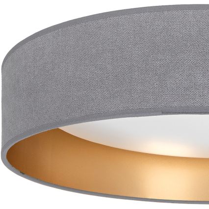 Brilagi - Dimbare LED-plafondlamp VELVET SMARTIX STARS LED/36W/230V 3000-6000K Ø 55 cm grijs/goud Wi-Fi Tuya Beacon + afstandsbediening