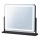 Brilagi - LED-dimbare make-upspiegel ARIZONA LED/25W/230V 3000/4000/6500K 55x44 cm zwart