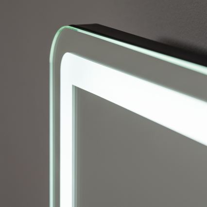 BRILAGI - LED-dimbare make-upspiegel CALIFORNIA LED/22W/230V 3000/4000/6500K 58x43 cm zwart