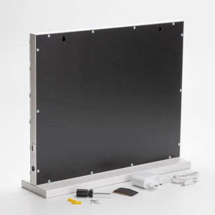 BRILAGI - LED dimbare make-upspiegel HOLLYWOOD LED/15W/230V CCT + USB wit