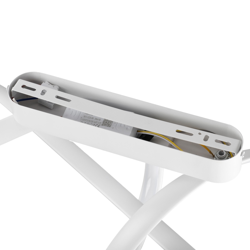 Brilagi - Dimbare LED-opbouwplafondlamp TWISTER LED/60W/230V 3000-6000K wit + afstandsbediening