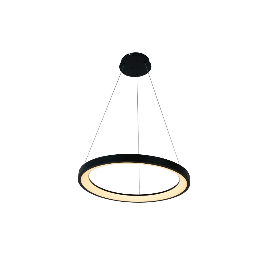 Brilagi - LED-dimbare hanglamp aan kabel FALCON SLIM LED/42W/230V 3000-6500K Ø 50 cm zwart + afstandsbediening