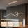 Brilagi - LED-dimbare pendellamp aan kabel SIGNATURE LED/55W/230V 3000-6000K 120x23 cm beige + afstandsbediening