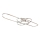 Brilagi - LED dimbare plafondlamp APOLLO LED/58W/230V 3000-6500K 43,2x101,2 cm mat chroom + afstandsbediening