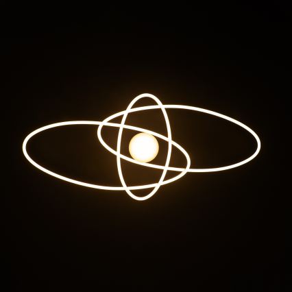 BRILAGI - LED-dimbare plafondlamp APOLLO LED/58W/230V 3000-6500K 43,2x101,2 cm mat chroom + afstandsbediening