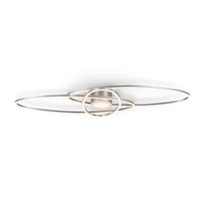BRILAGI - LED-dimbare plafondlamp APOLLO LED/58W/230V 3000-6500K 43,2x101,2 cm mat chroom + afstandsbediening