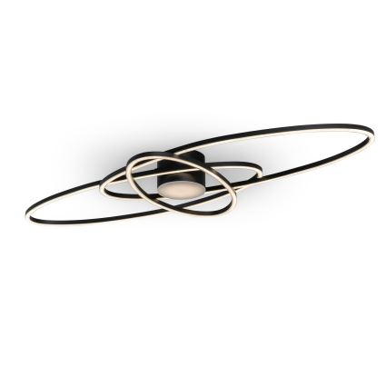 BRILAGI - Dimbare LED-plafondlamp APOLLO LED/58W/230V 3000-6500K 43,2x101,2 cm zwart + afstandsbediening