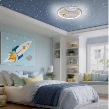 Brilagi - LED dimbare plafondlamp ASTRO LED/20W/230V 3000-6000K + afstandsbediening
