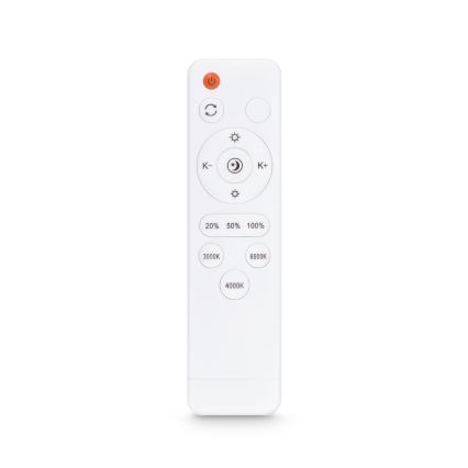 Brilagi - LED dimbare plafondlamp CAMILA LED/48W/230V 3000-6500K bamboe Ø 40 cm + afstandsbediening