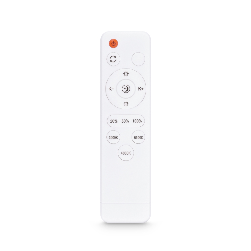Brilagi - LED dimbare plafondlamp CAMILA LED/48W/230V 3000-6500K bamboe Ø 40 cm + afstandsbediening