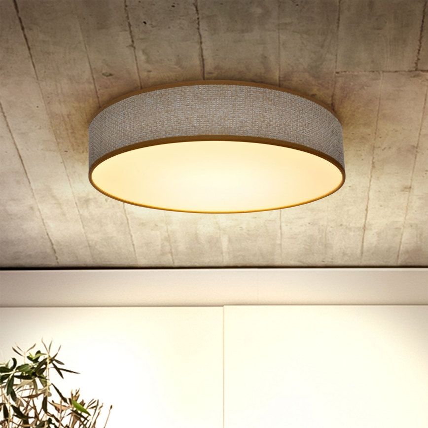 Brilagi - LED dimbare plafondlamp CARMEN LED/48W/230V 3000-6500K Ø 40 cm + afstandsbediening