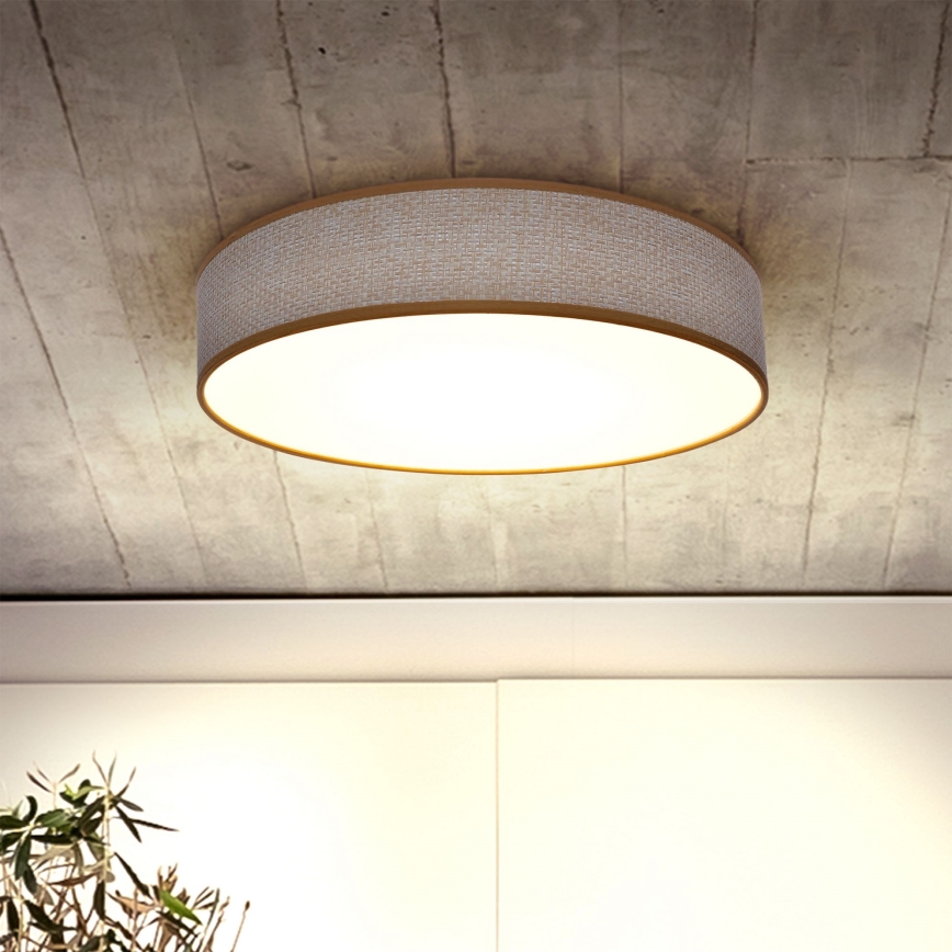 Brilagi - LED dimbare plafondlamp CARMEN LED/48W/230V 3000-6500K Ø 40 cm + afstandsbediening