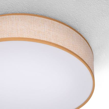 Brilagi - LED dimbare plafondlamp CARMEN LED/48W/230V 3000-6500K Ø 40 cm + afstandsbediening