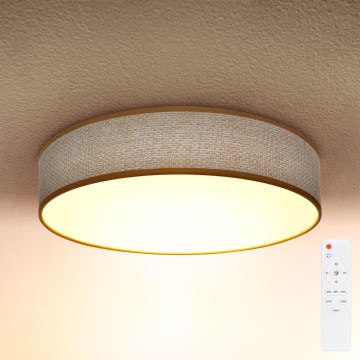 Brilagi - LED dimbare plafondlamp CARMEN LED/48W/230V 3000-6500K Ø 40 cm + afstandsbediening