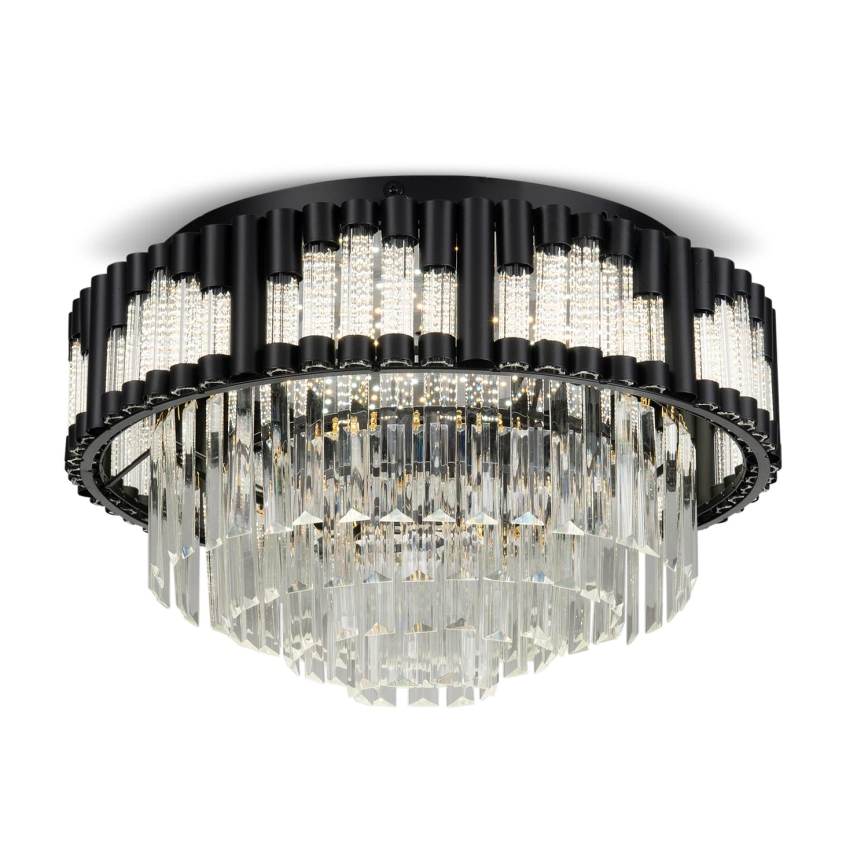 BRILAGI - Dimbare LED-plafondlamp CROWN LED/41W/230V 3000-6000K Ø 48 cm zwart + afstandsbediening