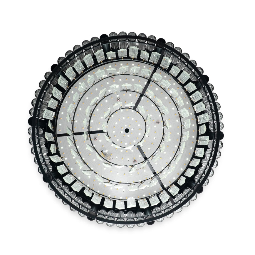 BRILAGI - Dimbare LED-plafondlamp CROWN LED/41W/230V 3000-6000K Ø 48 cm zwart + afstandsbediening