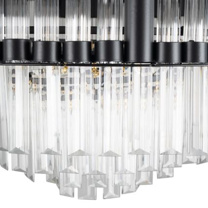 BRILAGI - Dimbare LED-plafondlamp CROWN LED/41W/230V 3000-6000K Ø 48 cm zwart + afstandsbediening