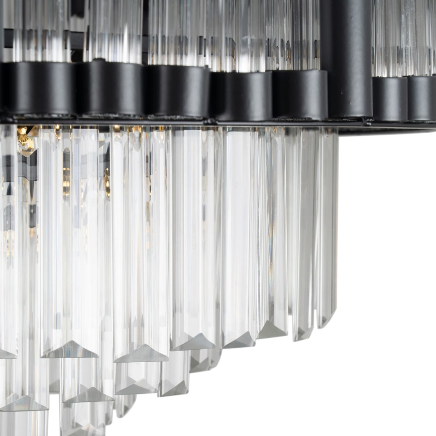 BRILAGI - Dimbare LED-plafondlamp CROWN LED/41W/230V 3000-6000K Ø 48 cm zwart + afstandsbediening