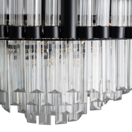 BRILAGI - Dimbare LED-plafondlamp CROWN LED/41W/230V 3000-6000K Ø 48 cm zwart + afstandsbediening
