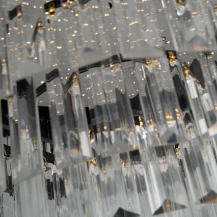 BRILAGI - Dimbare LED-plafondlamp CROWN LED/41W/230V 3000-6000K Ø 48 cm zwart + afstandsbediening