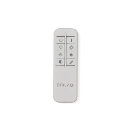 BRILAGI - Dimbare LED-plafondlamp CROWN LED/41W/230V 3000-6000K Ø 48 cm zwart + afstandsbediening