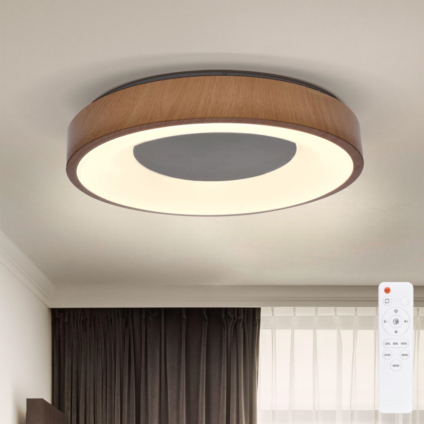 Brilagi - LED dimbare plafondlamp DORIA LED/48W/230V 3000-6500K Ø 39 cm + afstandsbediening