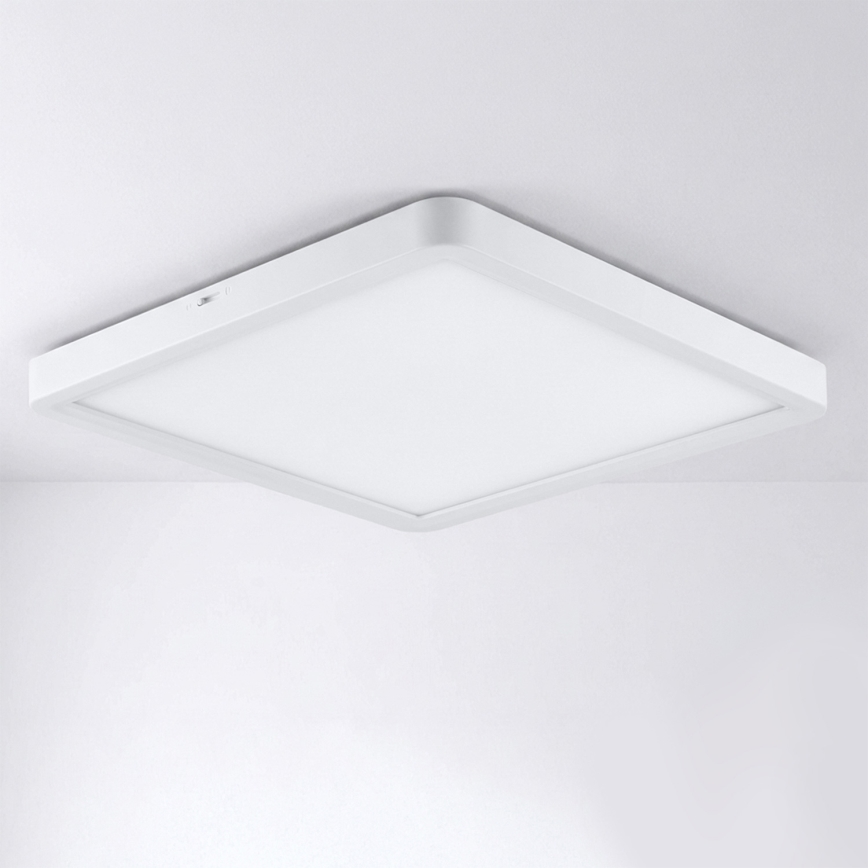 Brilagi - LED-dimbare plafondlamp ESTELA SQUARE LED/36W/230V 3000-6500K 31x31 cm wit + afstandsbediening