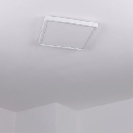 Brilagi - LED-dimbare plafondlamp ESTELA SQUARE LED/36W/230V 3000-6500K 31x31 cm wit + afstandsbediening