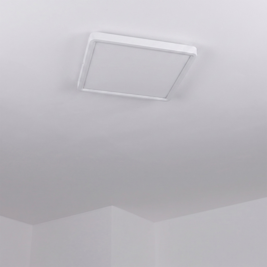 Brilagi - LED-dimbare plafondlamp ESTELA SQUARE LED/36W/230V 3000-6500K 31x31 cm wit + afstandsbediening