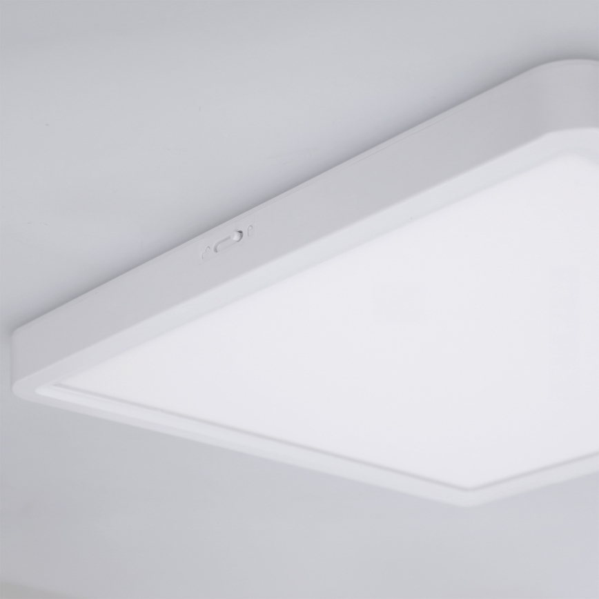 Brilagi - LED-dimbare plafondlamp ESTELA SQUARE LED/36W/230V 3000-6500K 31x31 cm wit + afstandsbediening