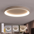 BRILAGI - LED dimbare plafondlamp FALCON II LED/108W/230V 3000-6500K Ø 80 cm beige + afstandsbediening