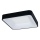 Brilagi - LED-dimbare plafondlamp FALCON II LED/80W/230V 3000-6500K 40x40 cm zwart + afstandsbediening