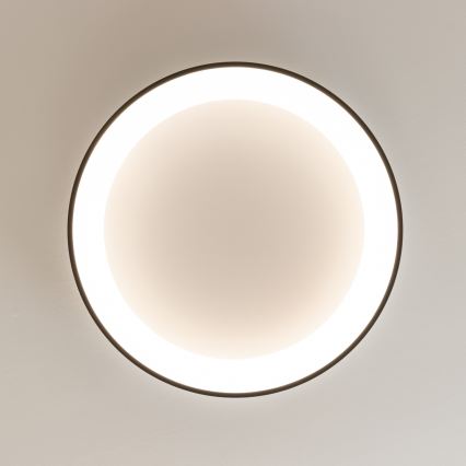 Brilagi - Dimbare LED-plafondlamp FALCON II LED/99W/230V 3000-6500K Ø 60 cm zwart + afstandsbediening