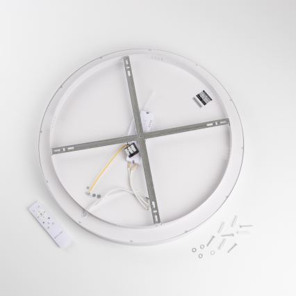 Brilagi - LED dimbare plafondlamp FALCON II LED/99W/230V 3000–6500K Ø 60 cm wit + afstandsbediening