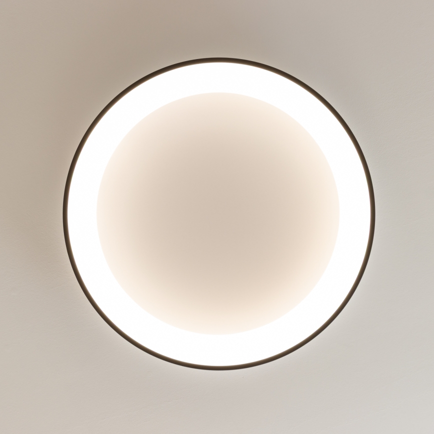 Brilagi - Dimbare LED-plafondlamp FALCON II LED/99W/230V 3000-6500K Ø 60 cm zwart + afstandsbediening