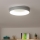 Brilagi - LED dimbare plafondlamp FALCON LED/40W/230V 3000-6500K Ø45 cm grijs + afstandsbediening