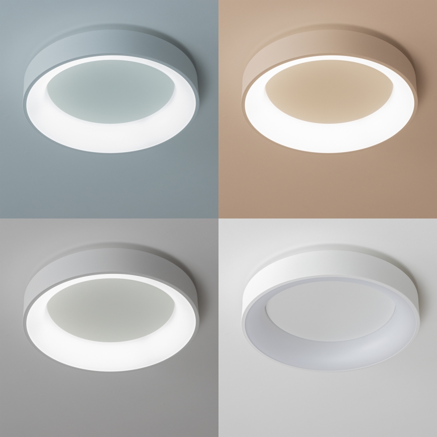 Brilagi - LED dimbare plafondlamp FALCON LED/80W/230V 3000-6500K Ø 60 cm wit + afstandsbediening