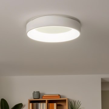 Brilagi - LED dimbare plafondlamp FALCON LED/80W/230V 3000-6500K Ø 60 cm wit + afstandsbediening
