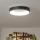 Brilagi - LED-dimbare plafondlamp FALCON LED/80W/230V 3000-6500K Ø 60 cm zwart + afstandsbediening