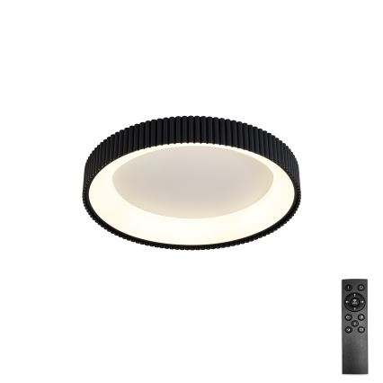Brilagi - LED dimbare plafondlamp FALCON MODERN LED/30W/230V 3000-6500K Ø 40 cm zwart + afstandsbediening