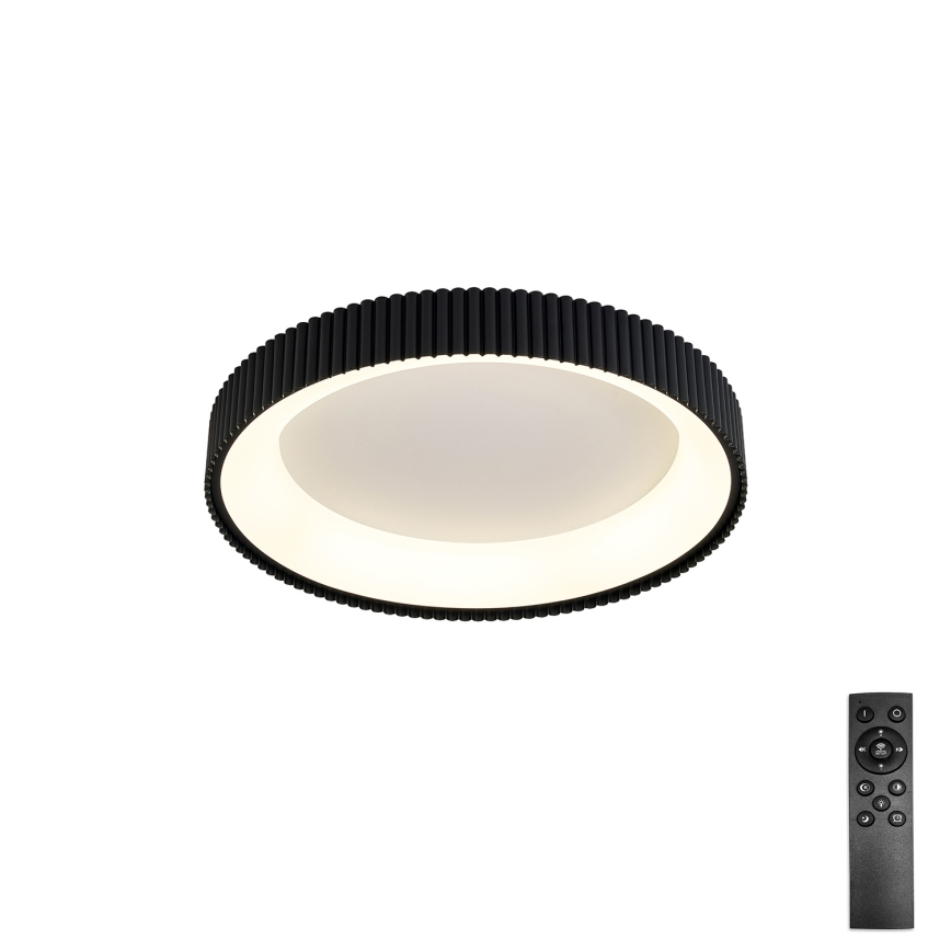 Brilagi - LED dimbare plafondlamp FALCON MODERN LED/30W/230V 3000-6500K Ø 40 cm zwart + afstandsbediening