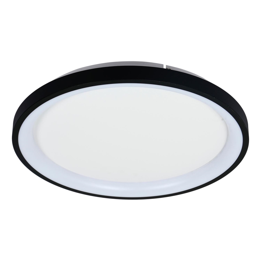 Brilagi - LED-dimbare plafondlamp FALCON SLIM LED/42W/230V 3000-6500K Ø 50 cm zwart + afstandsbediening