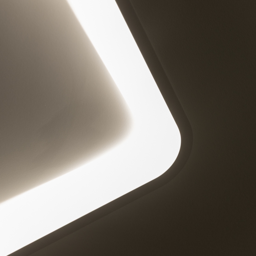 Brilagi - dimbare LED-plafondlamp FALCON SLIM LED/50W/230V 3000-6500K 50x50 cm wit + afstandsbediening